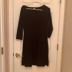 Black Long Sleeve Dress!